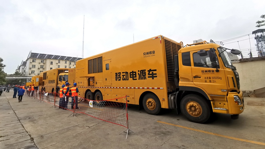 泰豪·海德馨逆功率吸收車首次“護航”中壓電源車